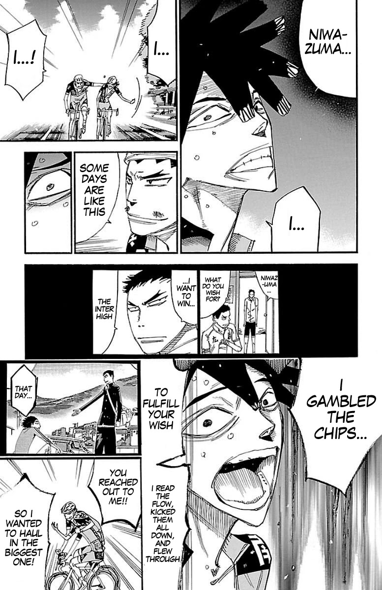 Yowamushi Pedal Chapter 448 page 10 - Chapter 448: the death game's score