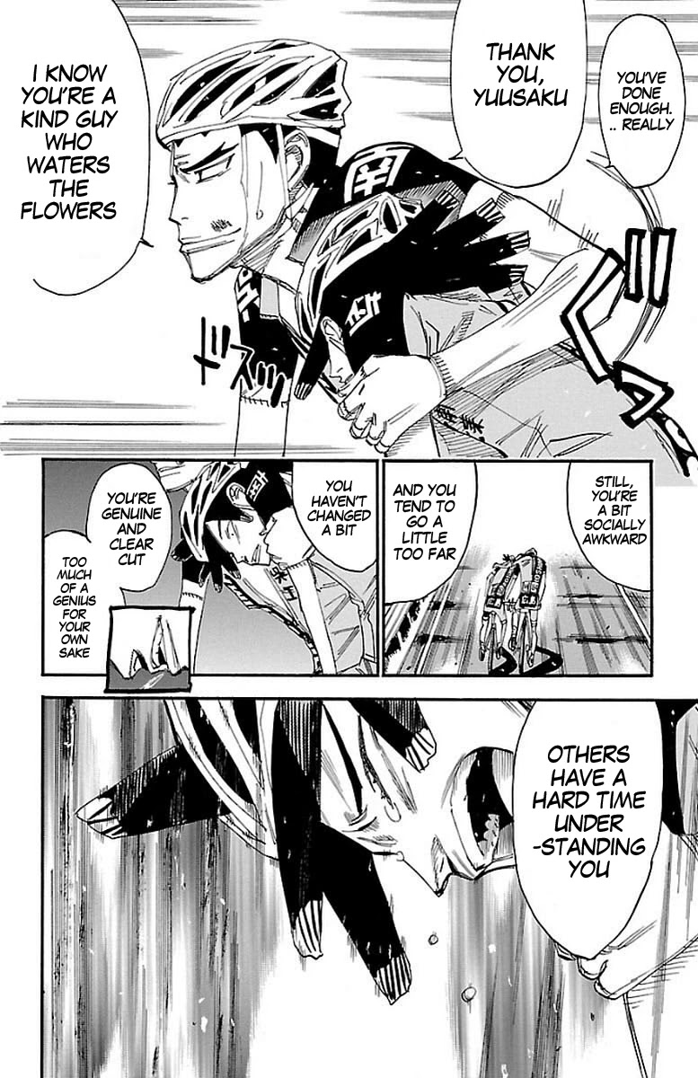 Yowamushi Pedal Chapter 448 page 11 - Chapter 448: the death game's score