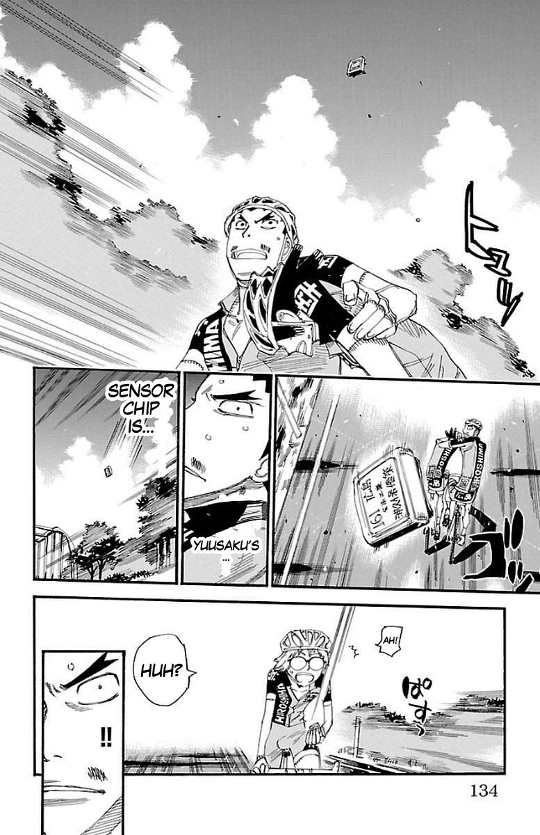Yowamushi Pedal Chapter 448 page 13 - Chapter 448: the death game's score