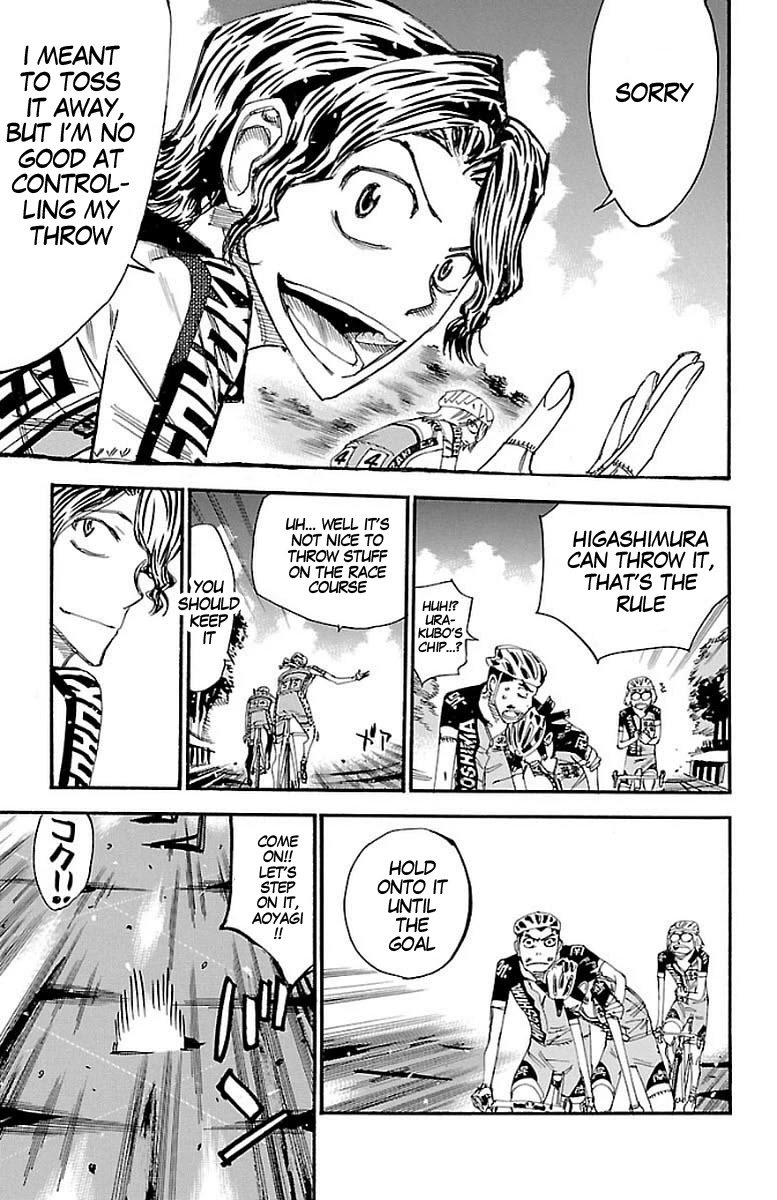 Yowamushi Pedal Chapter 448 page 14 - Chapter 448: the death game's score