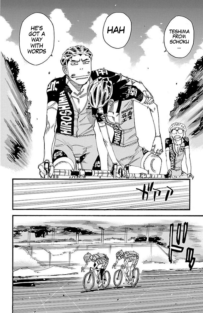 Yowamushi Pedal Chapter 448 page 15 - Chapter 448: the death game's score