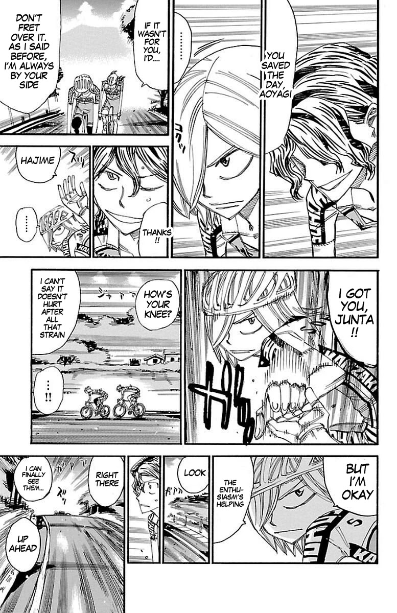 Yowamushi Pedal Chapter 448 page 16 - Chapter 448: the death game's score