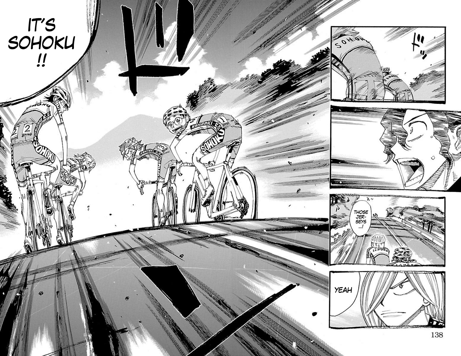 Yowamushi Pedal Chapter 448 page 17 - Chapter 448: the death game's score