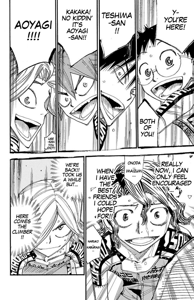 Yowamushi Pedal Chapter 448 page 18 - Chapter 448: the death game's score