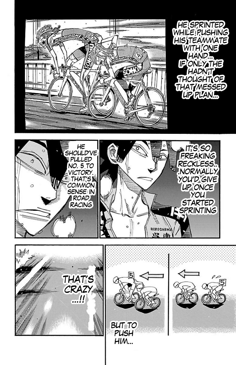 Yowamushi Pedal Chapter 448 page 3 - Chapter 448: the death game's score