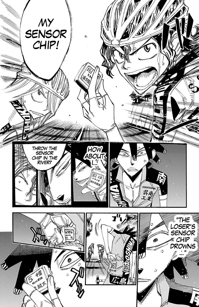 Yowamushi Pedal Chapter 448 page 5 - Chapter 448: the death game's score
