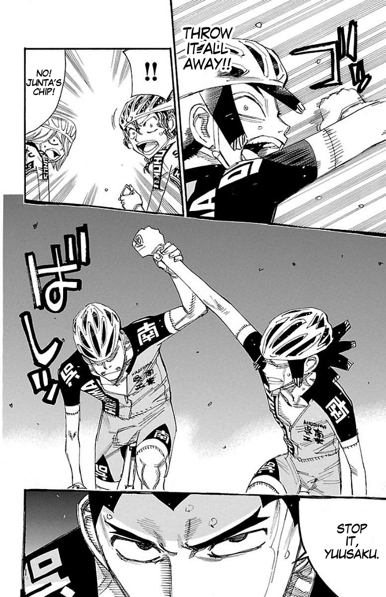 Yowamushi Pedal Chapter 448 page 7 - Chapter 448: the death game's score