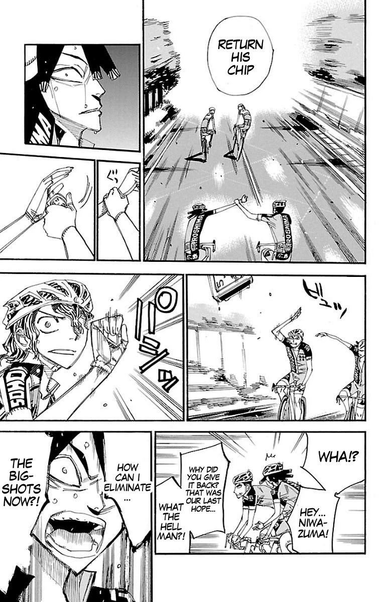 Yowamushi Pedal Chapter 448 page 8 - Chapter 448: the death game's score