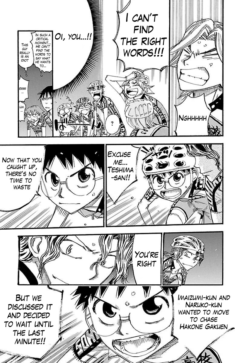 Yowamushi Pedal Chapter 449 page 6 - Chapter 449: The strength of six people