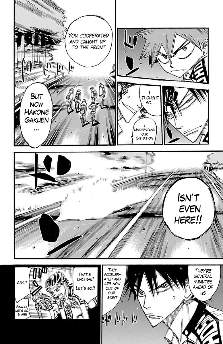 Yowamushi Pedal Chapter 449 page 7 - Chapter 449: The strength of six people