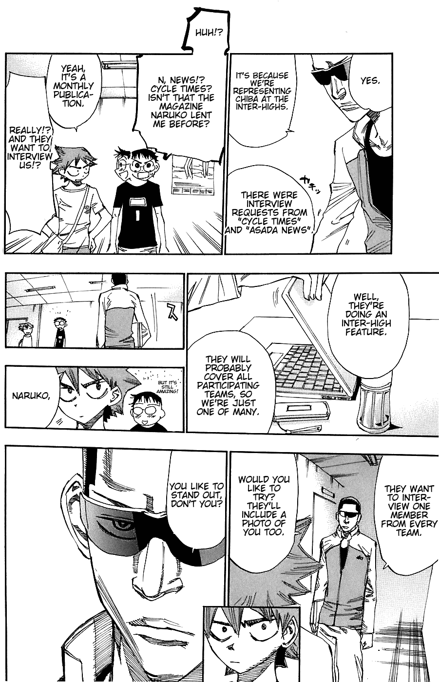 Yowamushi Pedal Chapter 45 page 11 - Chapter 45: Hakogaku