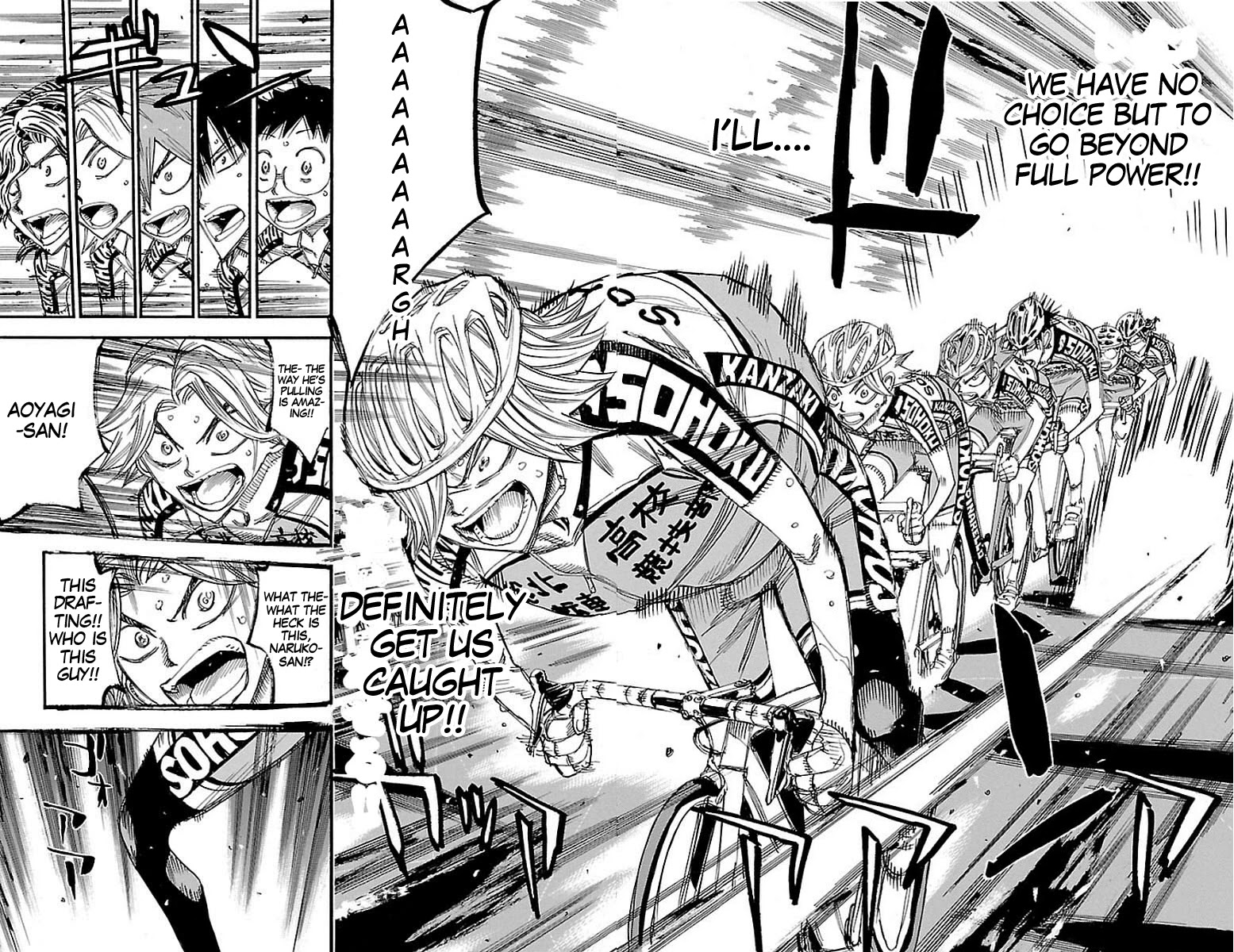 Yowamushi Pedal Chapter 450 page 13 - Chapter 450: Catch up!!