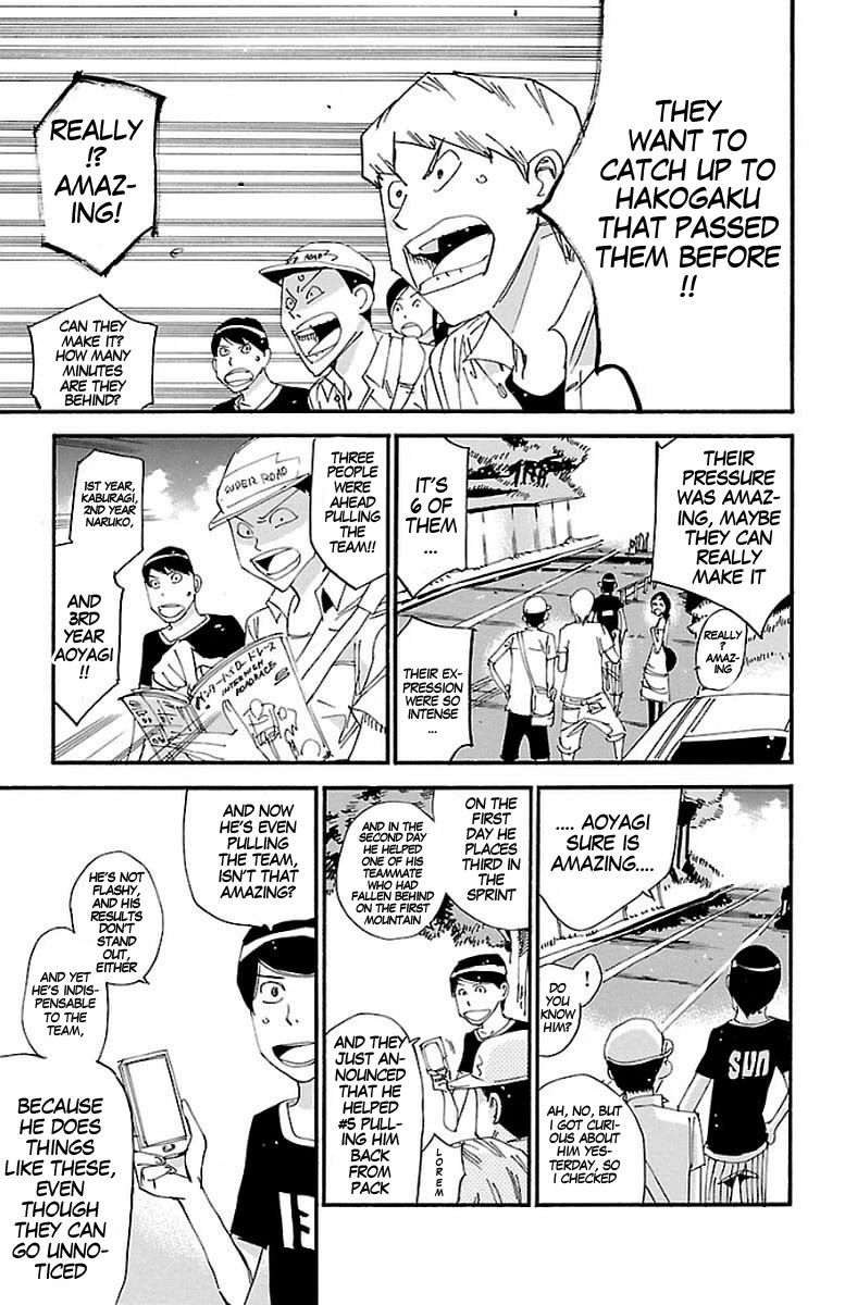 Yowamushi Pedal Chapter 450 page 4 - Chapter 450: Catch up!!