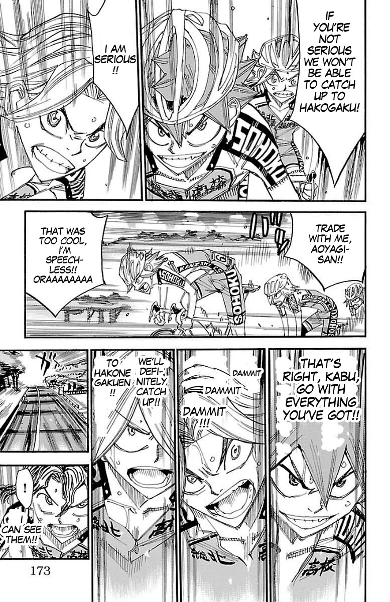 Yowamushi Pedal Chapter 450 page 6 - Chapter 450: Catch up!!