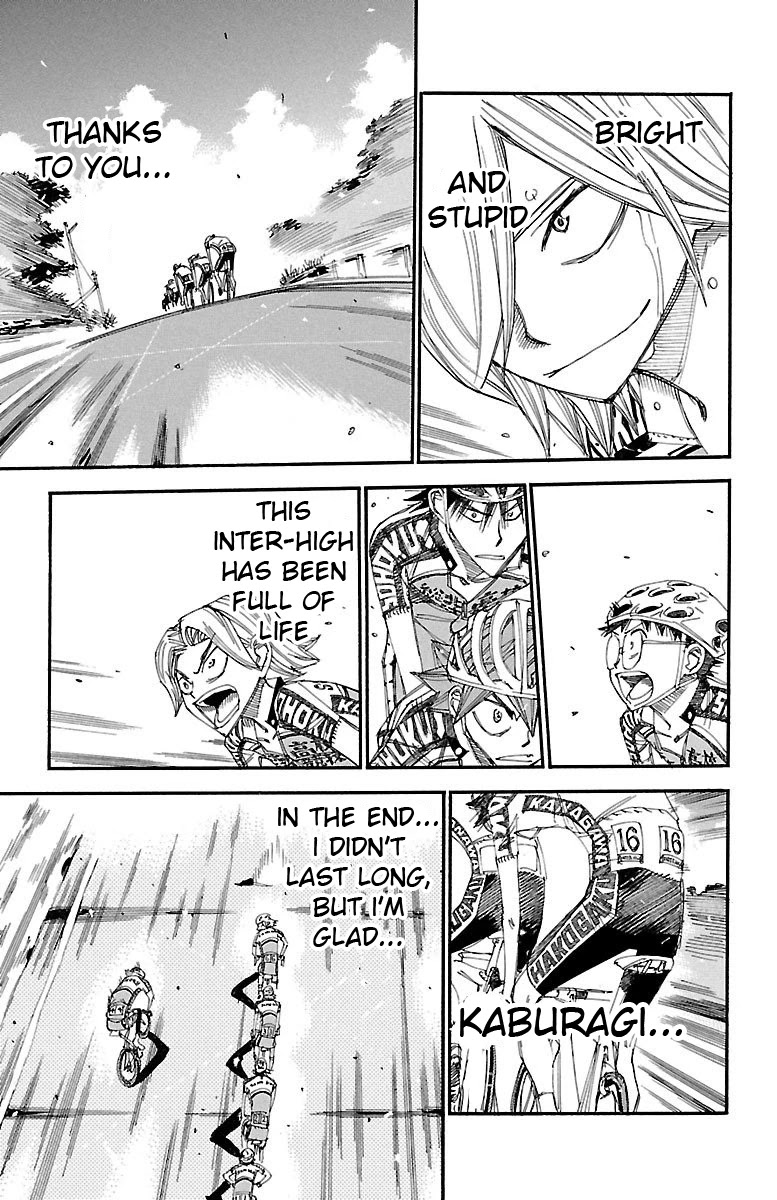 Yowamushi Pedal Chapter 451 page 11 - Chapter 451: Tears