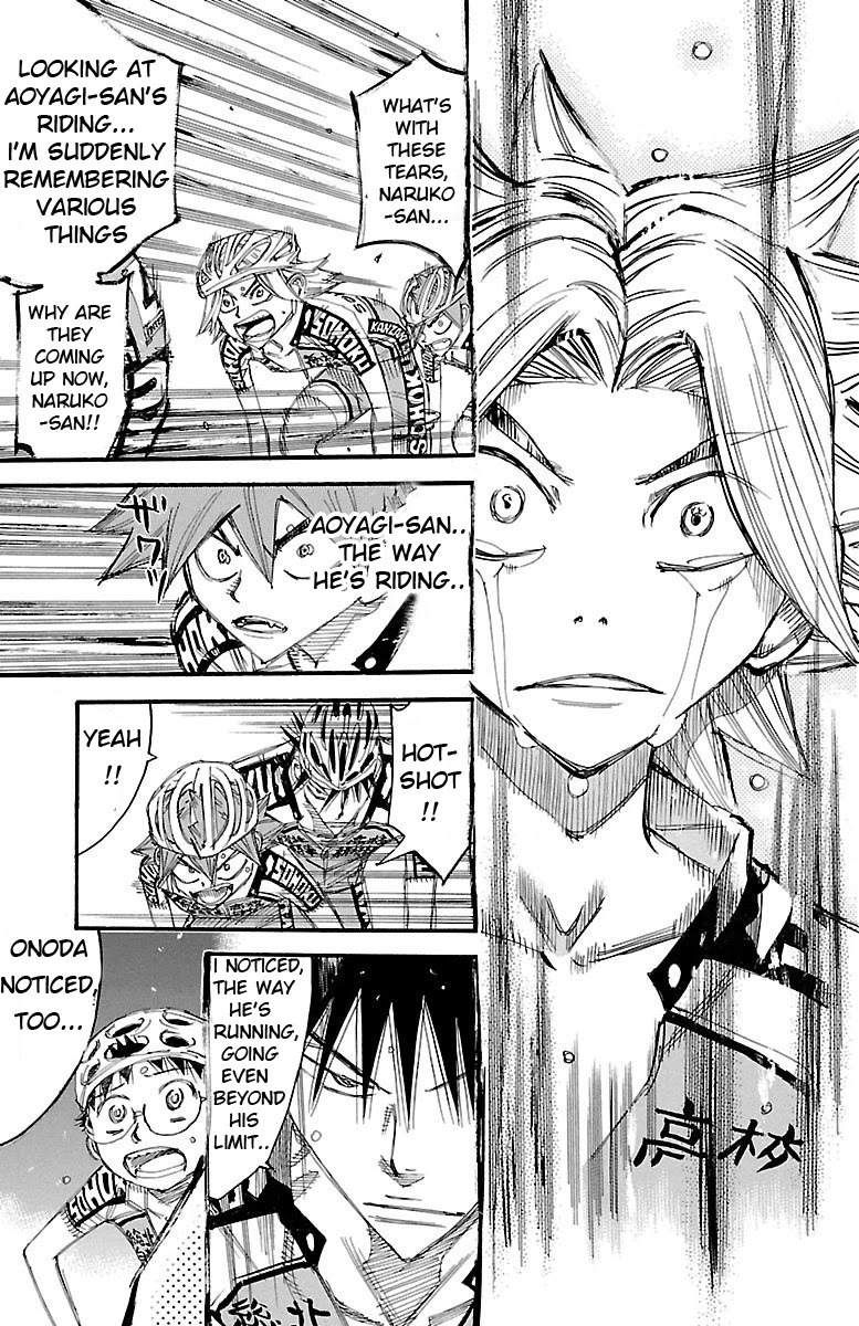Yowamushi Pedal Chapter 451 page 5 - Chapter 451: Tears