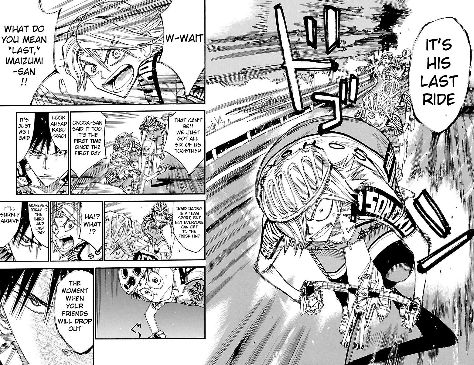 Yowamushi Pedal Chapter 451 page 6 - Chapter 451: Tears