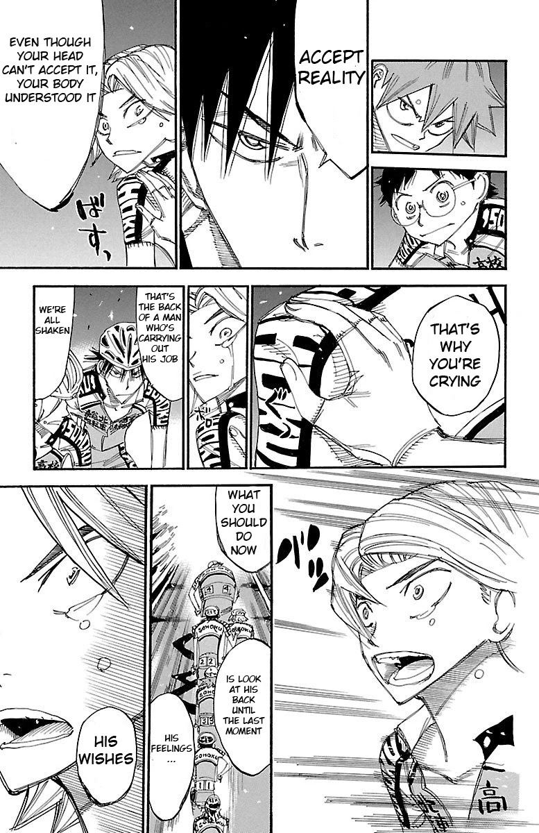 Yowamushi Pedal Chapter 451 page 8 - Chapter 451: Tears