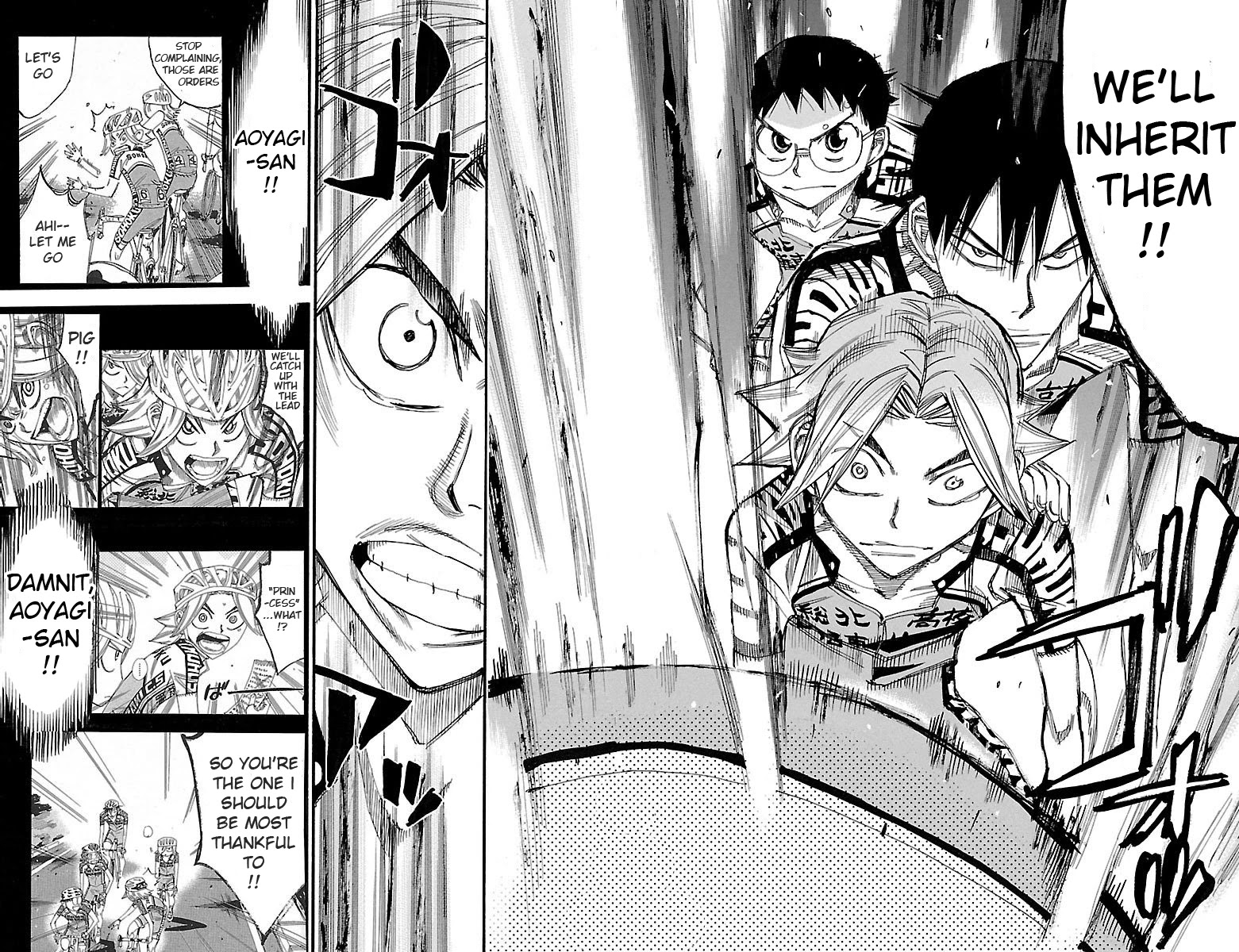 Yowamushi Pedal Chapter 451 page 9 - Chapter 451: Tears