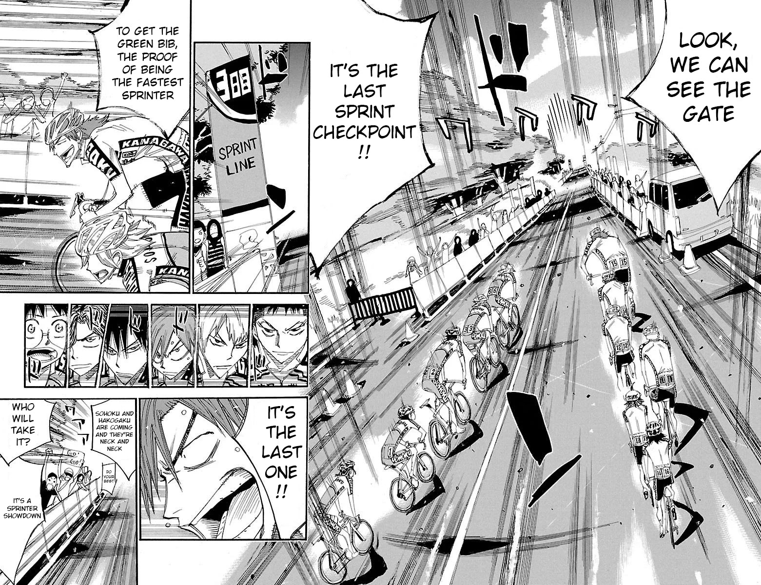 Yowamushi Pedal Chapter 453 page 11 - Chapter 453: The Last 3KM's Clash
