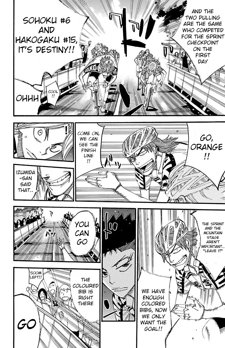 Yowamushi Pedal Chapter 453 page 12 - Chapter 453: The Last 3KM's Clash