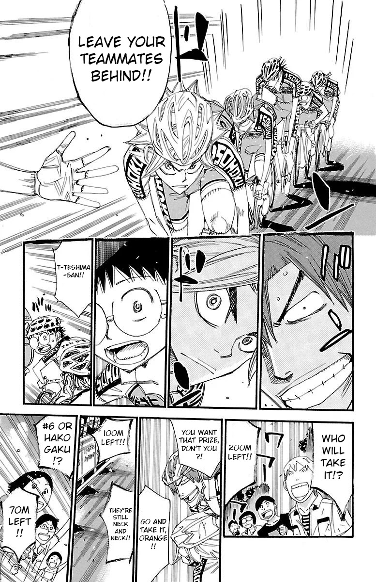 Yowamushi Pedal Chapter 453 page 13 - Chapter 453: The Last 3KM's Clash