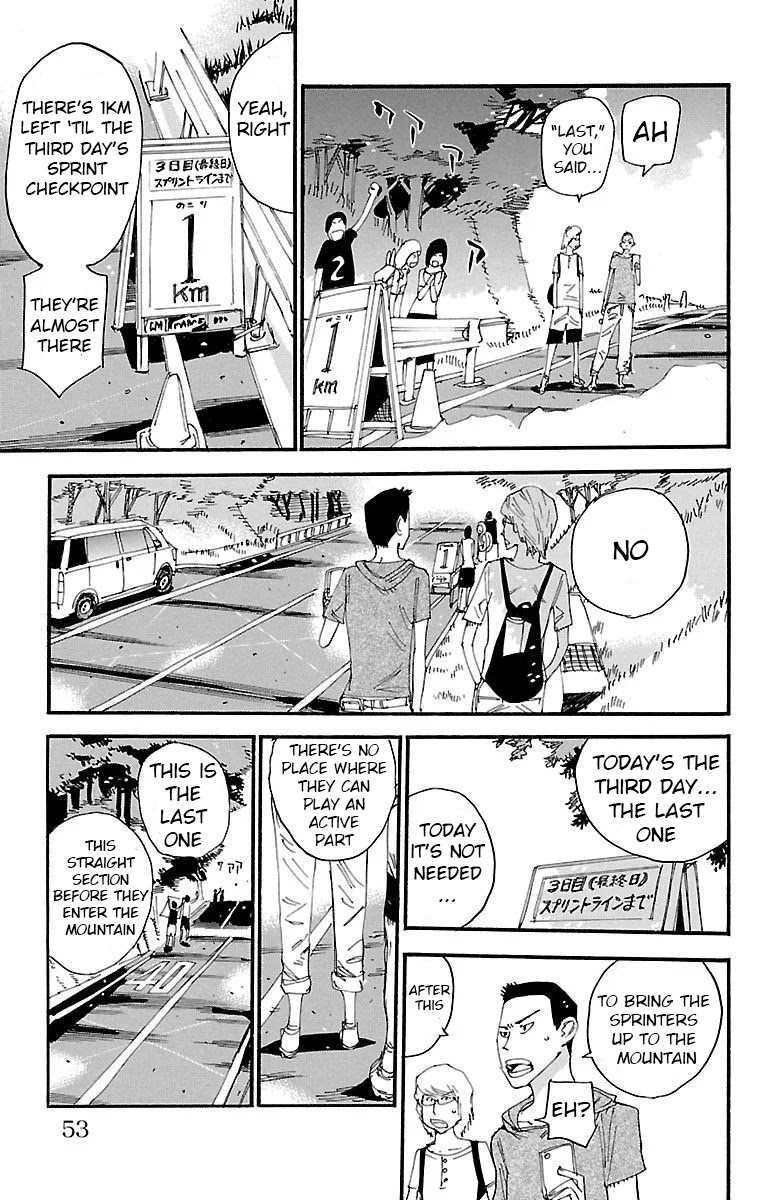 Yowamushi Pedal Chapter 453 page 6 - Chapter 453: The Last 3KM's Clash