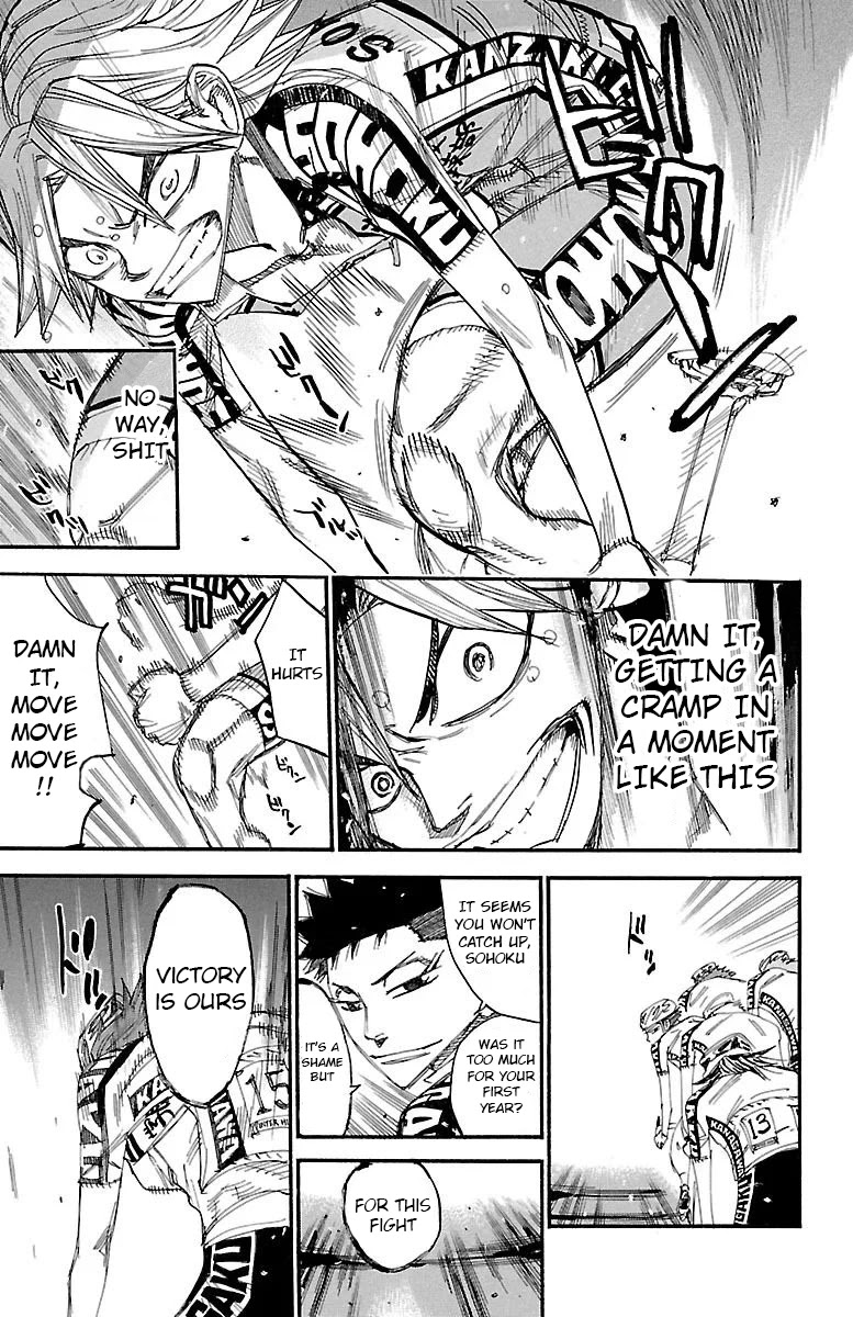 Yowamushi Pedal Chapter 454 page 10 - Chapter 454: A Team That Supports Each Other