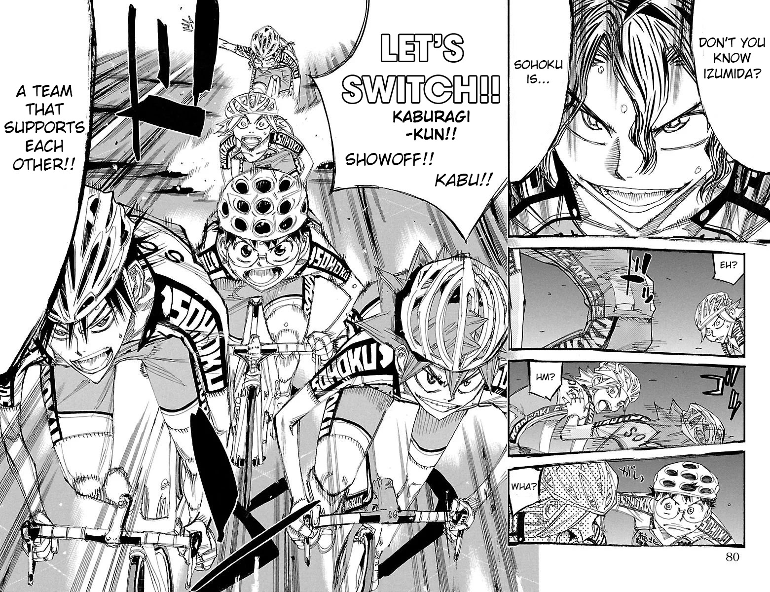 Yowamushi Pedal Chapter 454 page 11 - Chapter 454: A Team That Supports Each Other