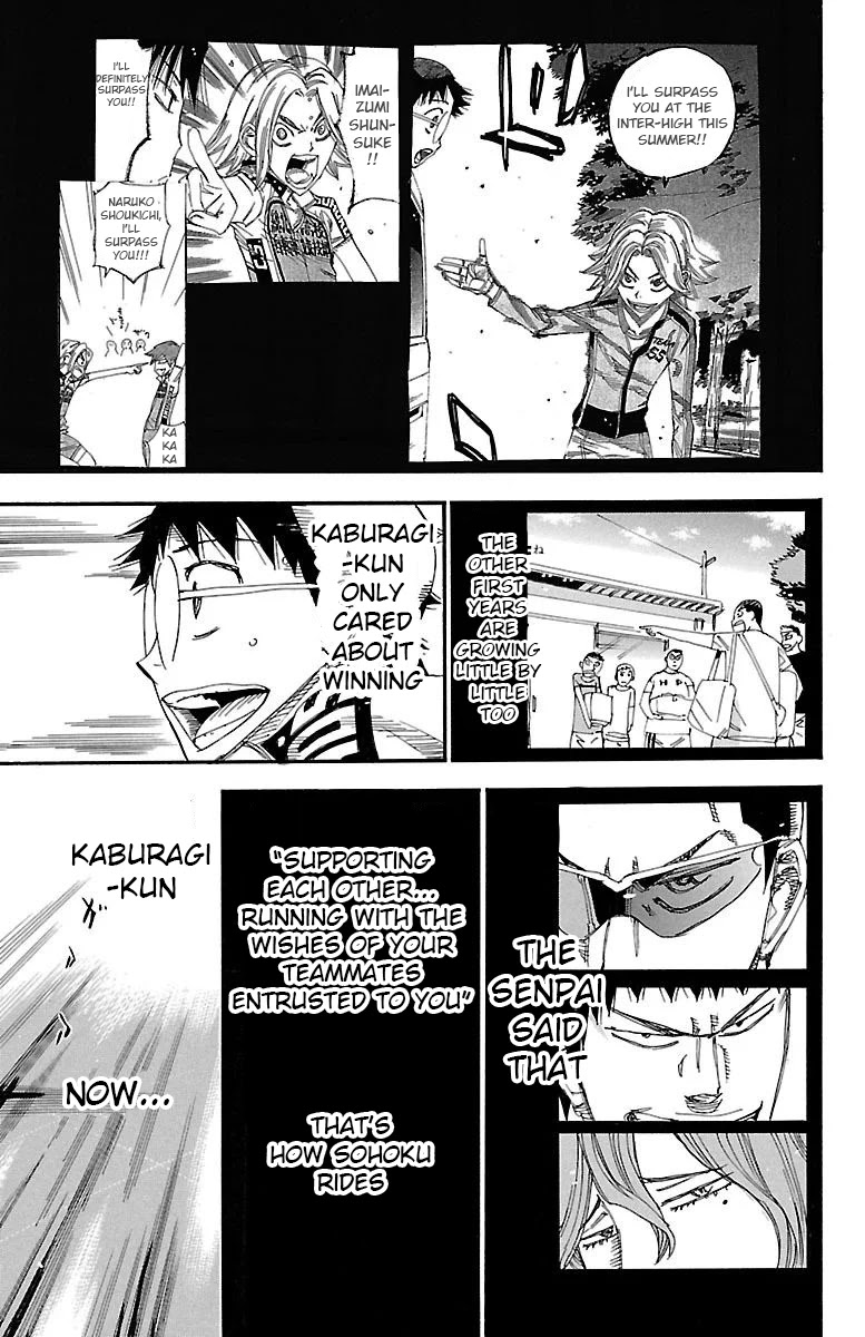 Yowamushi Pedal Chapter 454 page 3 - Chapter 454: A Team That Supports Each Other