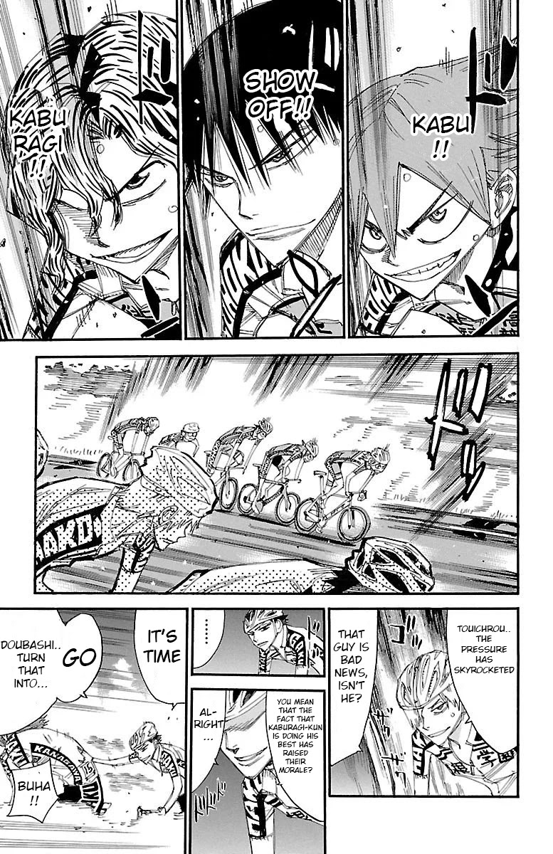 Yowamushi Pedal Chapter 454 page 6 - Chapter 454: A Team That Supports Each Other