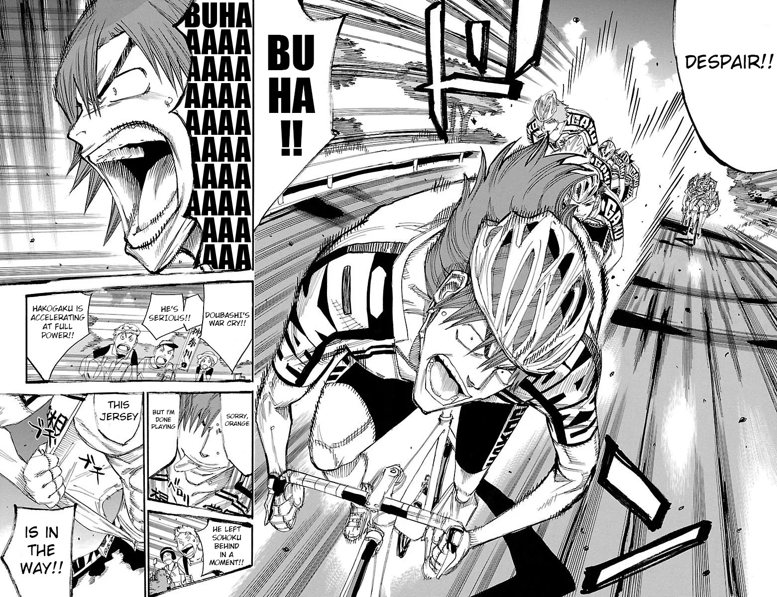 Yowamushi Pedal Chapter 454 page 7 - Chapter 454: A Team That Supports Each Other