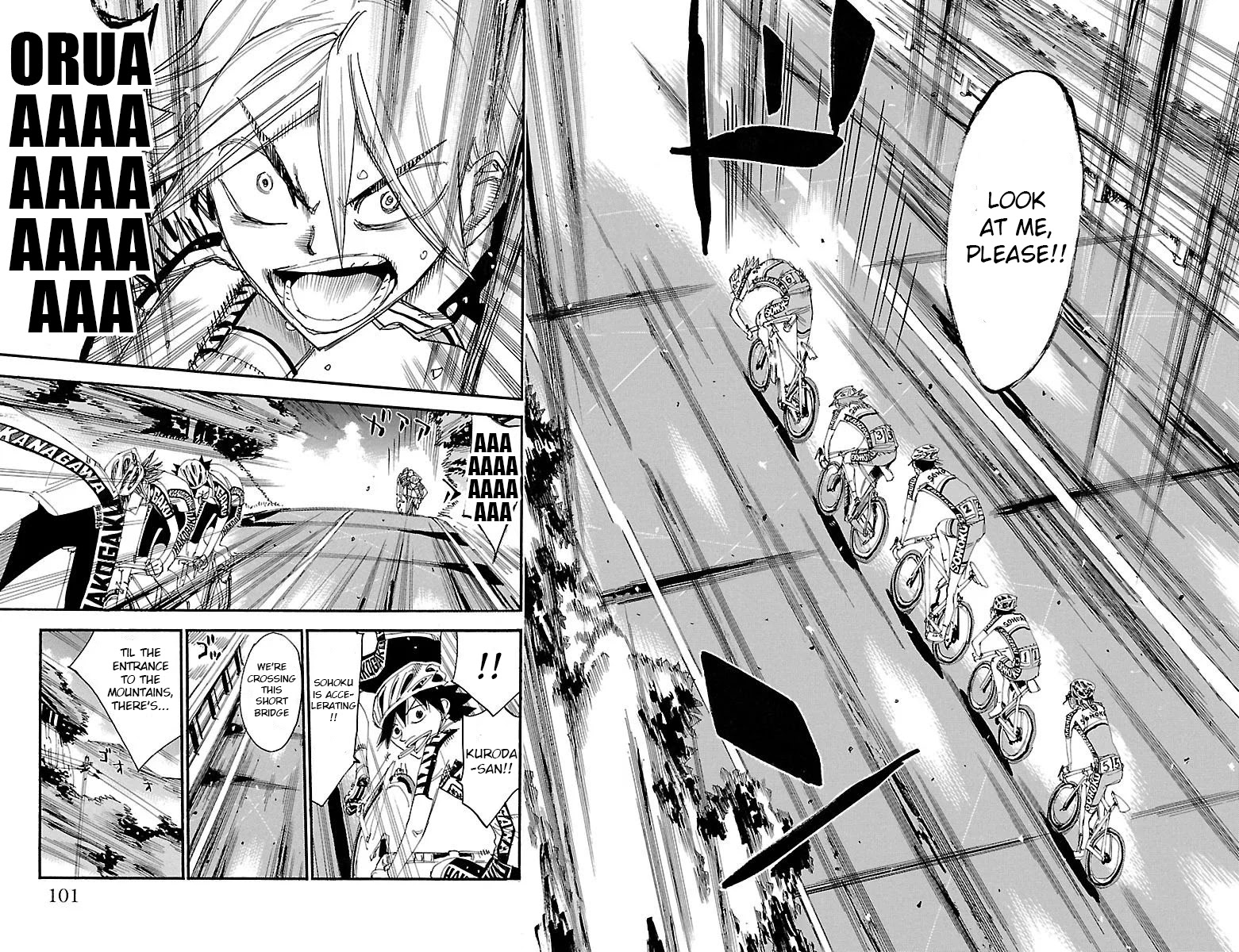 Yowamushi Pedal Chapter 455 page 11 - Chapter 455: The Senpai's Role
