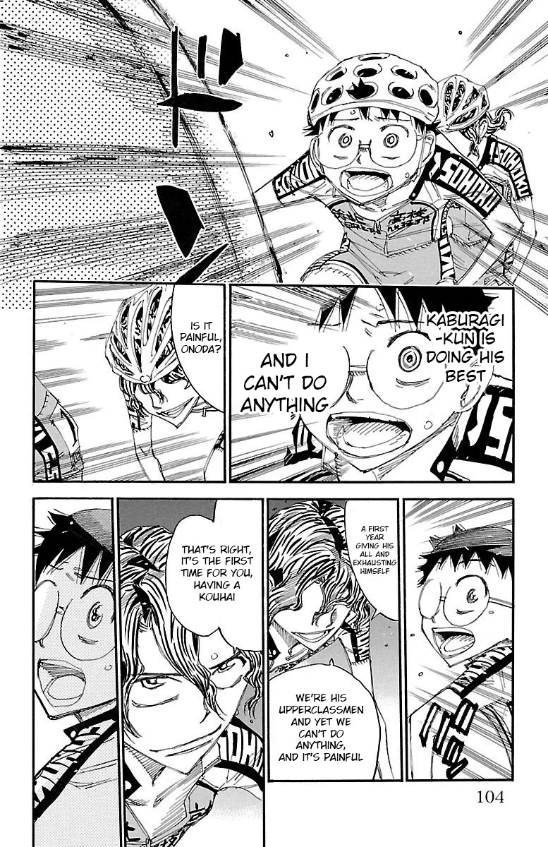 Yowamushi Pedal Chapter 455 page 13 - Chapter 455: The Senpai's Role