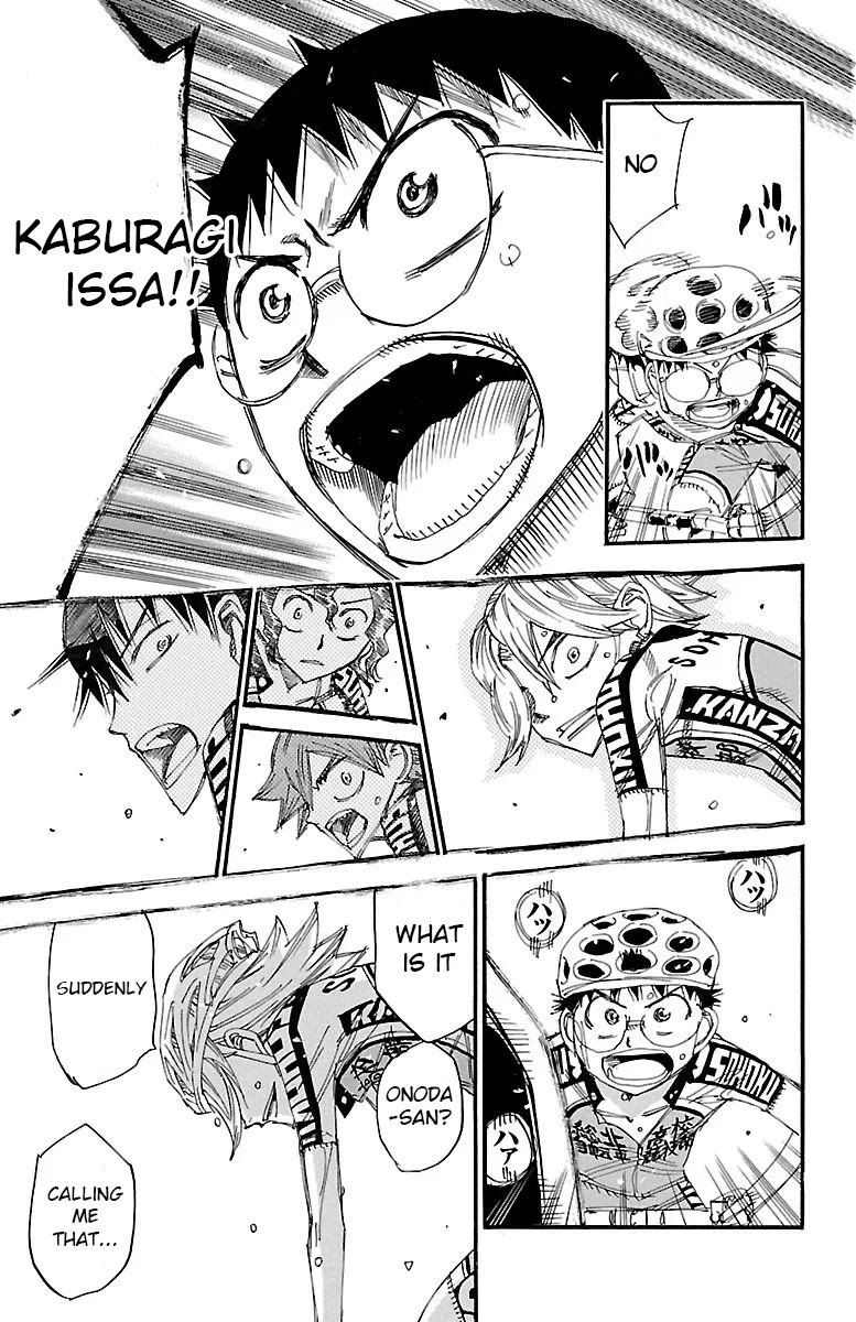 Yowamushi Pedal Chapter 455 page 19 - Chapter 455: The Senpai's Role