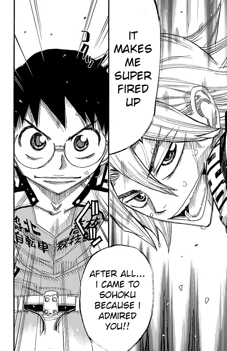 Yowamushi Pedal Chapter 455 page 20 - Chapter 455: The Senpai's Role