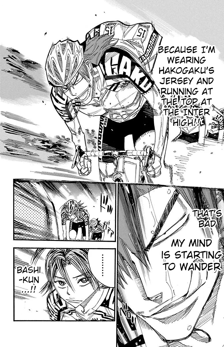 Yowamushi Pedal Chapter 455 page 22 - Chapter 455: The Senpai's Role