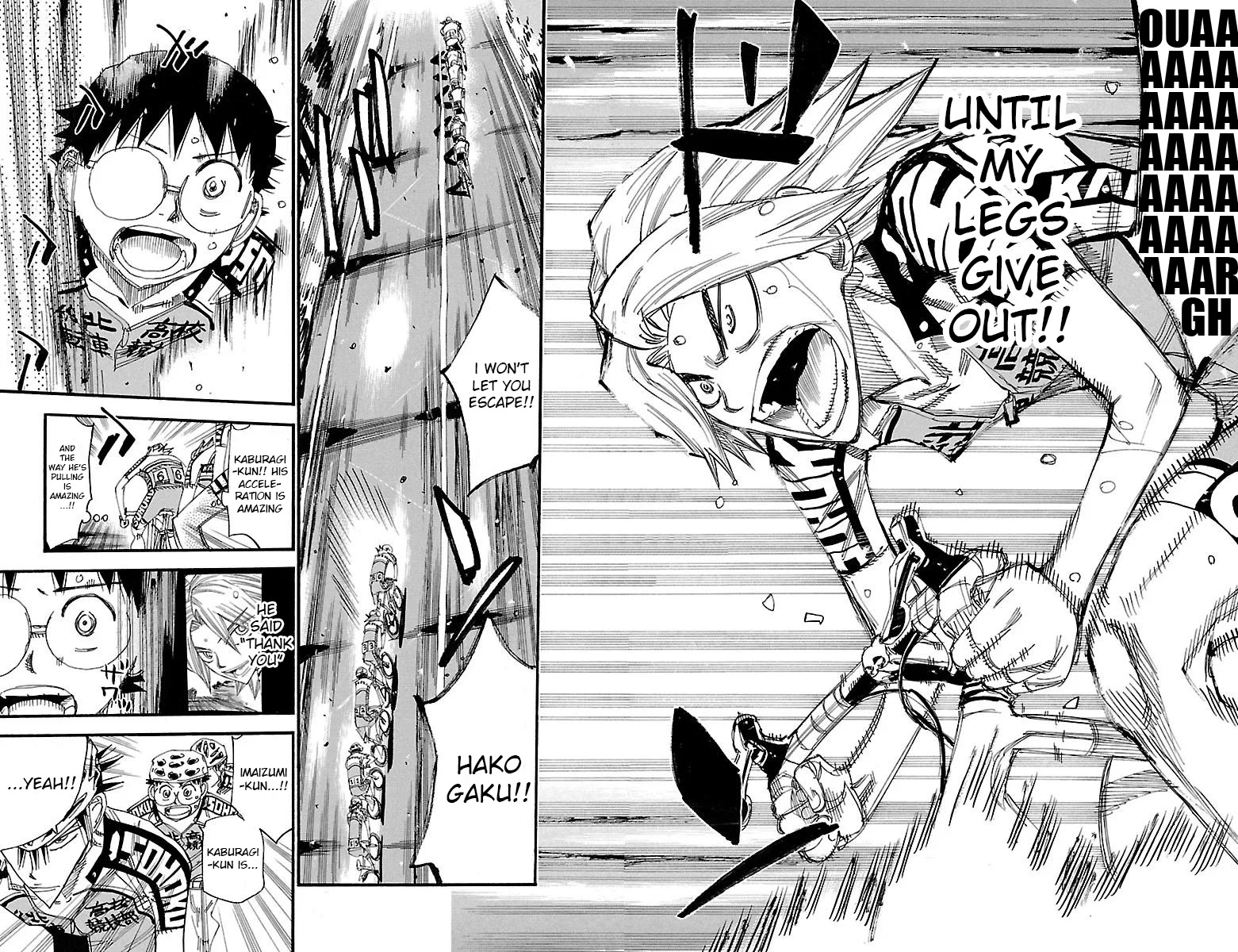 Yowamushi Pedal Chapter 455 page 4 - Chapter 455: The Senpai's Role