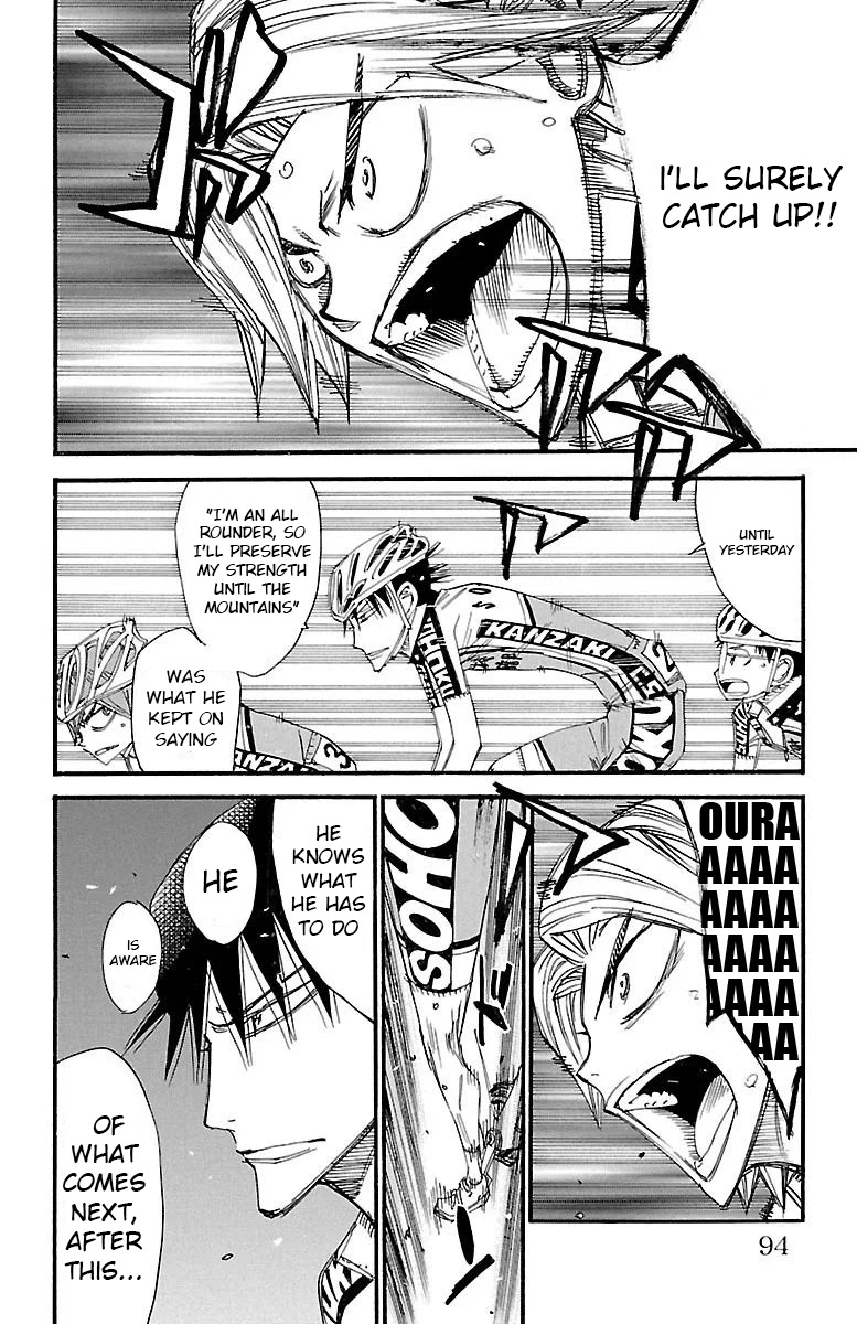Yowamushi Pedal Chapter 455 page 5 - Chapter 455: The Senpai's Role