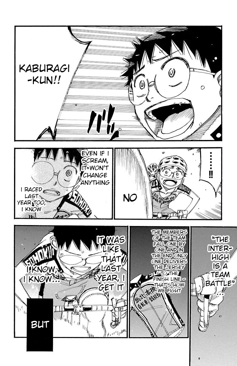 Yowamushi Pedal Chapter 455 page 7 - Chapter 455: The Senpai's Role