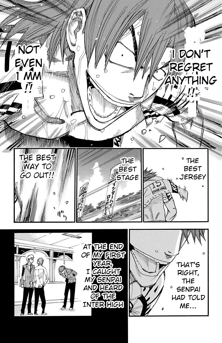 Yowamushi Pedal Chapter 456 page 14 - Chapter 456: Doubashi Masakiyo's Inter High