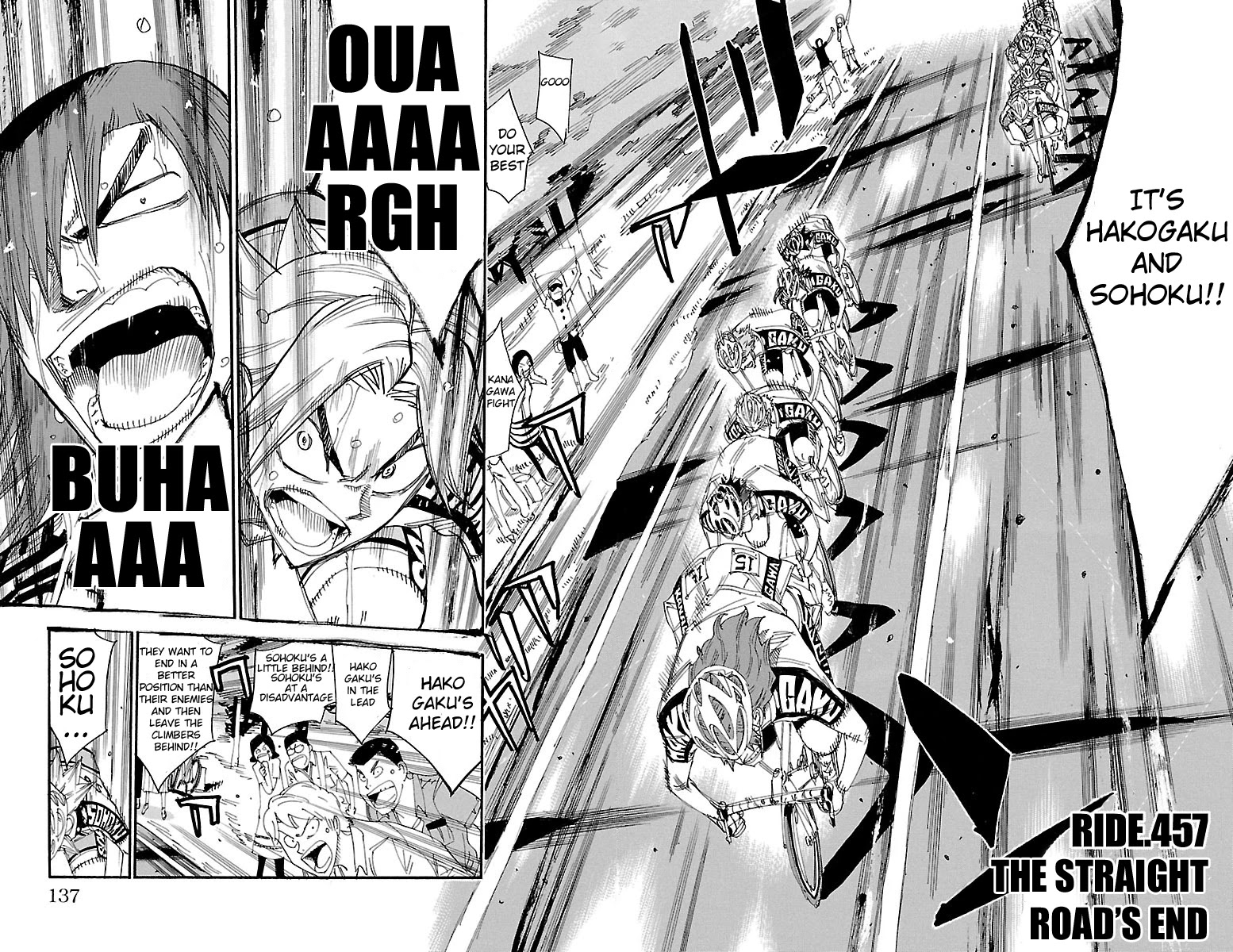 Yowamushi Pedal Chapter 457 page 2 - Chapter 457: The Straight Road's End