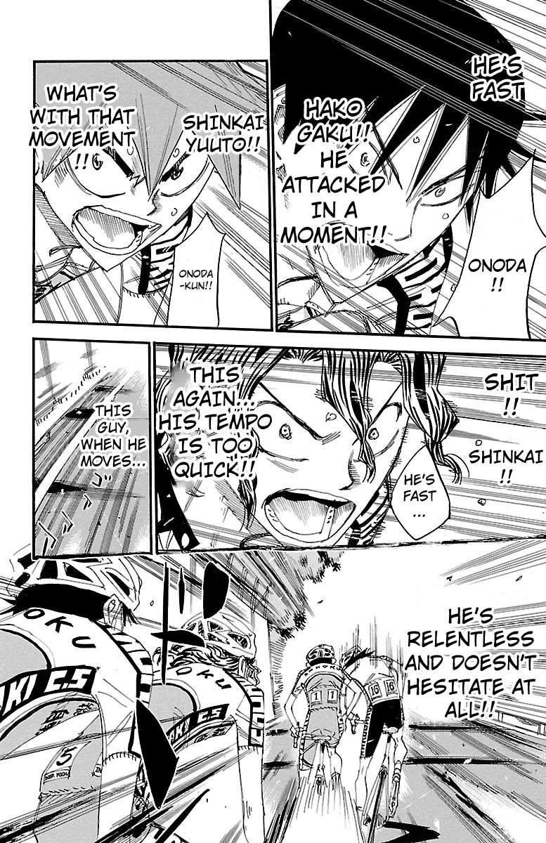 Yowamushi Pedal Chapter 458 page 10 - Chapter 458: The Climbers Move Forward!!
