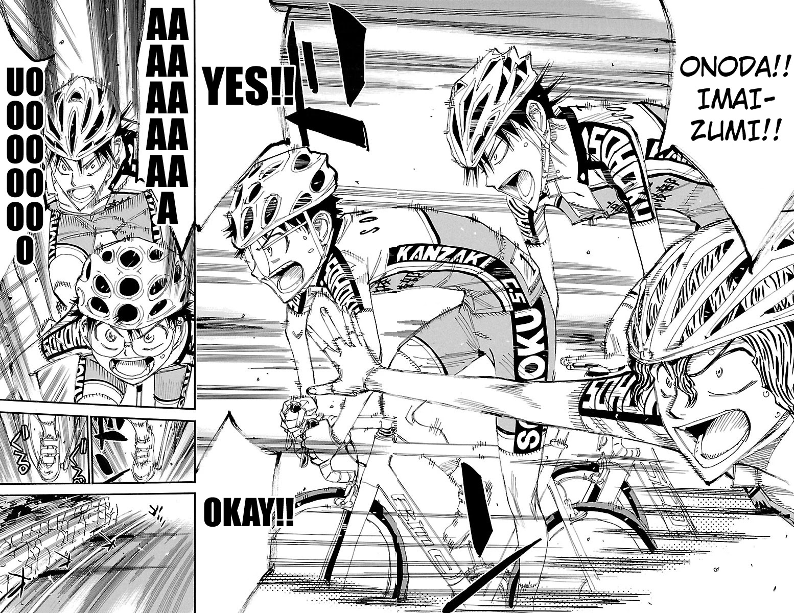 Yowamushi Pedal Chapter 458 page 14 - Chapter 458: The Climbers Move Forward!!