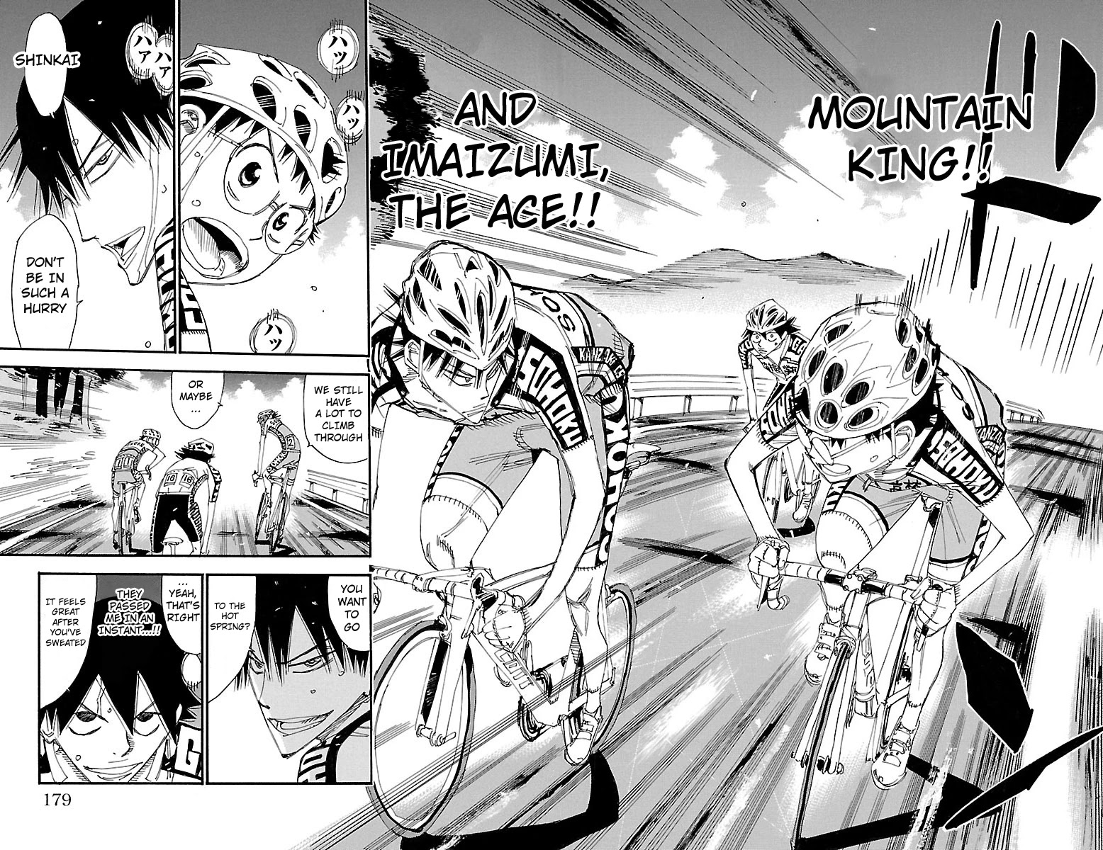 Yowamushi Pedal Chapter 458 page 16 - Chapter 458: The Climbers Move Forward!!