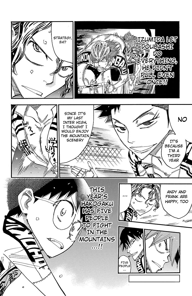 Yowamushi Pedal Chapter 458 page 20 - Chapter 458: The Climbers Move Forward!!