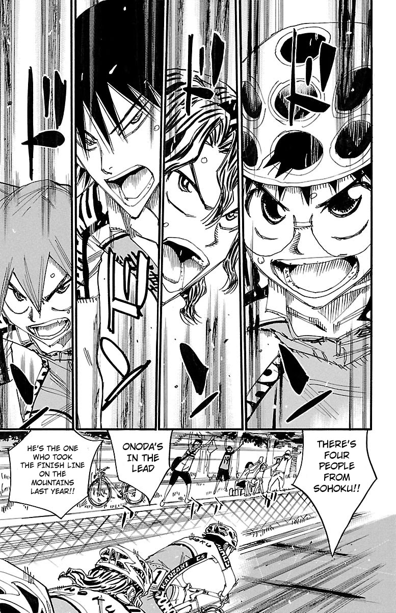 Yowamushi Pedal Chapter 458 page 3 - Chapter 458: The Climbers Move Forward!!