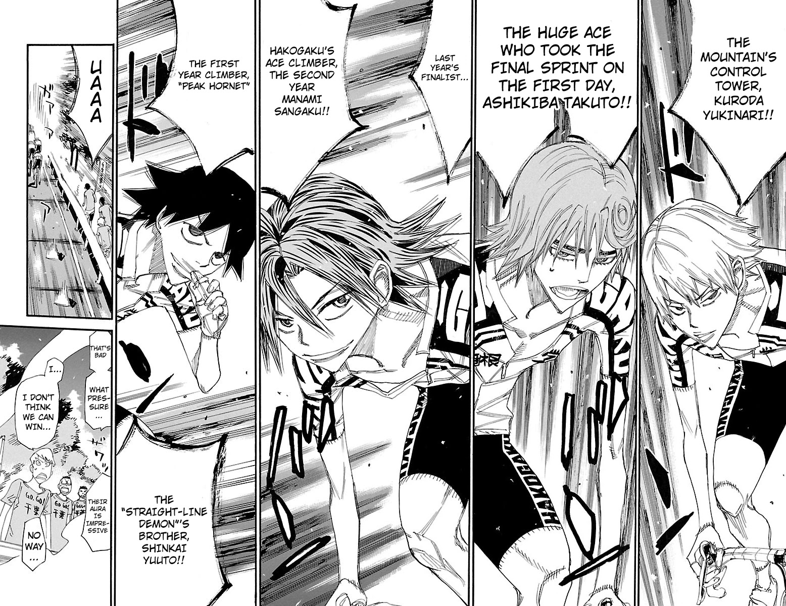 Yowamushi Pedal Chapter 458 page 6 - Chapter 458: The Climbers Move Forward!!