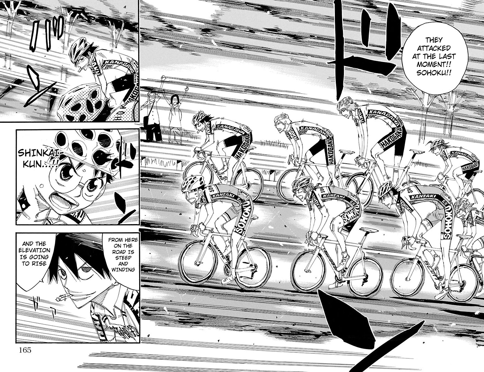 Yowamushi Pedal Chapter 458 page 7 - Chapter 458: The Climbers Move Forward!!