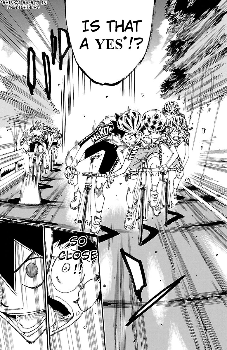Yowamushi Pedal Chapter 458 page 9 - Chapter 458: The Climbers Move Forward!!